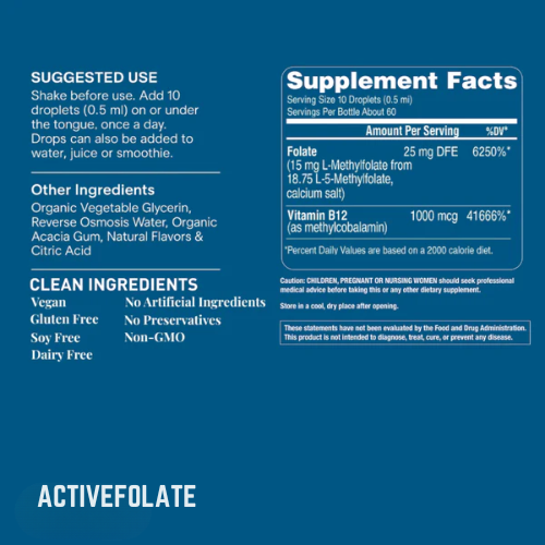ActiveFolate - Anxiety Drops